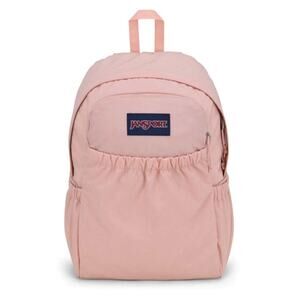 JanSport Rose Pink Slouch Backpack NEW